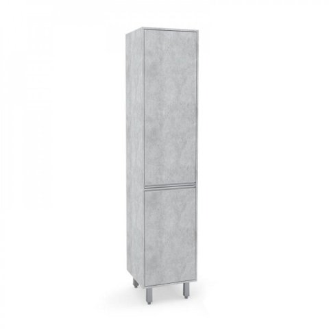 Paneleiro Confort Simples 2 Portas MDP Concreto Batrol