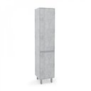 Ver imagem 1 de Paneleiro Confort Simples 2 Portas MDP Concreto Batrol