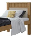 Ver imagem 3 de Cama Solteiro Athenas Amêndoa/Off White - Móveis Lopas