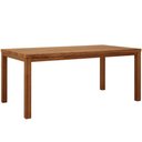Ver imagem 7 de Mesa de Jantar 6 Lugares Retangular 180cm Madeira Maciça Dunia F06 Rústico Escuro - Lyam Decor