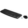 Kit Teclado e Mouse sem fio HP 300 - Preto - 2