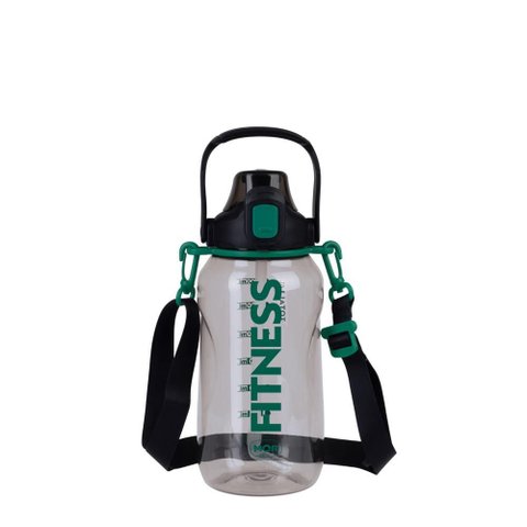 Garrafa Fitness Preta 1,6l Mor