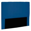 Ver imagem 1 de Cabeceira Casal 1,40m Ravenna Suede - Pallazio - Azul Marinho