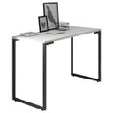 Ver imagem 5 de Mesa Escritório 120cm Estilo Industrial New Port Z34 Branco - Mpozenato