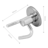 Kit Acessórios para Banheiro Aço Inox 5 Peças - 5