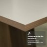 Conjunto Sala de Jantar Tampo de Madeira 6 Cadeiras Rustic/crema/imperial Leon Madesa - 5