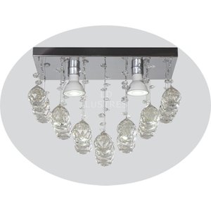 Lustre De Cristal Legítimo Retangular Sala De Jantar estar