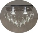 Ver imagem 2 de Lustre De Cristal Legítimo Retangular Sala De Jantar estar