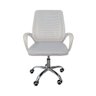 Cadeira de Escritório Esteirinha Mesh Ergonômica Giratória Branco - 7