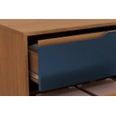 Ver imagem 3 de Mesa de Cabeceira Kappesberg 2 Gavetas R261 Canela Azul