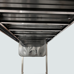 Pia Aço Inox Industrial 110x60x90 Cm Cuba Direita Nortinox - 5