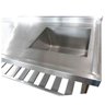 Pia Aço Inox Industrial 120x60x90 cm Cuba Direita Nortinox - 4