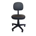 Ver imagem 1 de Cadeira Costura Bancada Secretária - Corino Sintético:verde