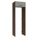 Ver imagem 1 de Porta-geladeira 73 Cm 1 Porta Basculante Rustic/cinza Agata Madesa