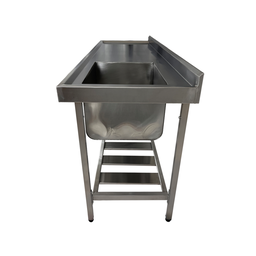 Pia Aço Inox Industrial 160x60x90 Cm Cuba Direita Nortinox - 7
