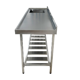 Pia Aço Inox Industrial 170x60x90 Cm Cuba Esquerda Nortinox - 4