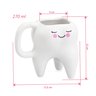 Caneca dente com rostinho molar odonto decoração cerâmica - 5