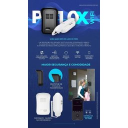 Kit Interfone Porteiro Eletrônico Agl P10x Wifi Bivolt - 3