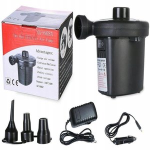 Inflador Bomba Ar Compressor Eletrico Enche Bexiga Infla Desinfla Colchao Bote Inflaveis Casa e