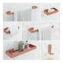 Ver imagem 1 de Kit de Acessórios para Banheiro 6 Peças Rose - Rede Móveis