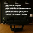 Ver imagem 6 de Mesa de Centro Sala de Estar Canadá com Base Clássica Curva Preto - Arkell