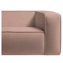 Ver mais imagens de Sofá 2 Lugares 160cm Orgânico Luxo Recepção Cecília Linho Rose - Amarena Móveis