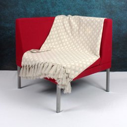 Manta Decorativa para Sofá Gigante Jacquard 3,5x1,4M Escamas-Mt166 - 1