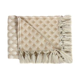 Manta Decorativa para Sofá Gigante Jacquard 3,5x1,4M Escamas-Mt166 - 5