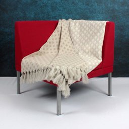 Manta Decorativa para Sofá Gigante Jacquard 3,5x1,4M Escamas-Mt166 - 3