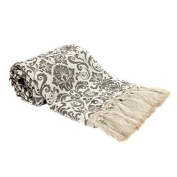 Manta Decorativa para Sofá Gigante Jacquard 3x1,4M Medalhao-Mt153 - 6