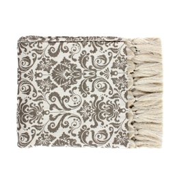 Manta Decorativa para Sofá Gigante Jacquard 3x1,4M Medalhao-Mt153 - 4