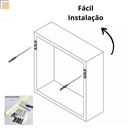 Ver imagem 4 de Nicho Decorativo para Banheiro Preto Tx Promoção