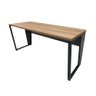 Mesa de Escritório Executiva em "l" C/pé Trapézio - Euro Itália - 73,5ax120lx150p 719015 - 3
