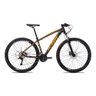 Bicicleta Aro 29 Ksw 27v Freio Hidráulico,trava E K7 - Cor: Preto/Laranja - Tamanho do quadro: 17" - 1