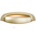 Ver imagem 2 de Puxador Concha Vivaro 223 - Dourado Fosco - 96mm