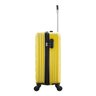 Mala de Viagem Tamanho Bordo 10kg Rodas 360 Gladiador Essential D2mb: Amarelo - 4