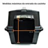 Casa Cachorro e Caminha 2 em 1 M (3) Black Furacão Pet - 3