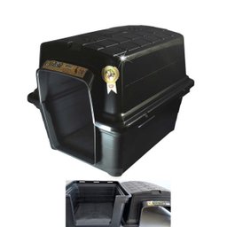 Casa Cachorro e Caminha 2 em 1 M (3) Black Furacão Pet - 1