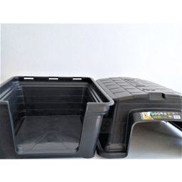 Casa Cachorro e Caminha 2 em 1 M (3) Black Furacão Pet - 2