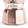 Cafeteira Bialetti italiana Moka Rose Gold 6 Xícaras - 4