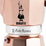 Cafeteira Bialetti italiana Moka Rose Gold 6 Xícaras - 3