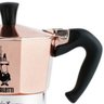 Cafeteira Bialetti italiana Moka Rose Gold 6 Xícaras - 5