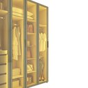 Ver imagem 5 de Guarda-Roupa Modulado Reflecta Innova 8 Portas 341,4cm x 240cm Mod 012 100% MDF Bege/Off White