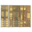 Ver imagem 6 de Guarda-Roupa Modulado Reflecta Innova 8 Portas 341,4cm x 240cm Mod 012 100% MDF Bege/Off White