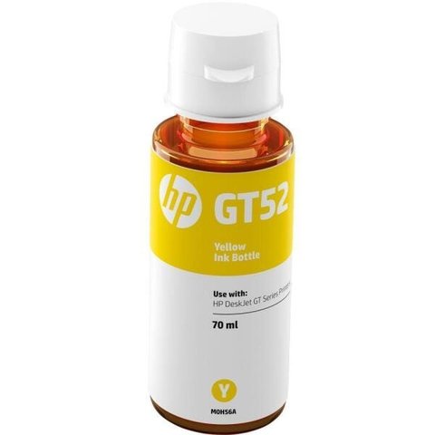 Garrafa De Tinta Hp Gt52 Amarela