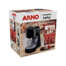 Batedeira Planetaria Arno 500w Inspirart Preta 220v - 10