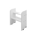 Ver imagem 5 de Cama Infantil com 2 Baus Organizador e Escada Luna Plus Branco com Rosa