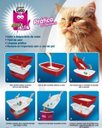 Ver imagem 3 de Banheira Caixa de Areia Higiênica Gatos 3 peças Furacão Pet - Vermelho