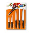 Ver imagem 2 de Conjunto de Facas Brinox 6 Pecas Cross Preto