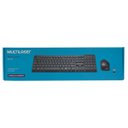 Ver mais imagens de Kit Teclado e Mouse Wireless Multilaser TC251, 2.4GHz, Teclas Flutuantes, USB, ABNT2, 1200DPI, Preto